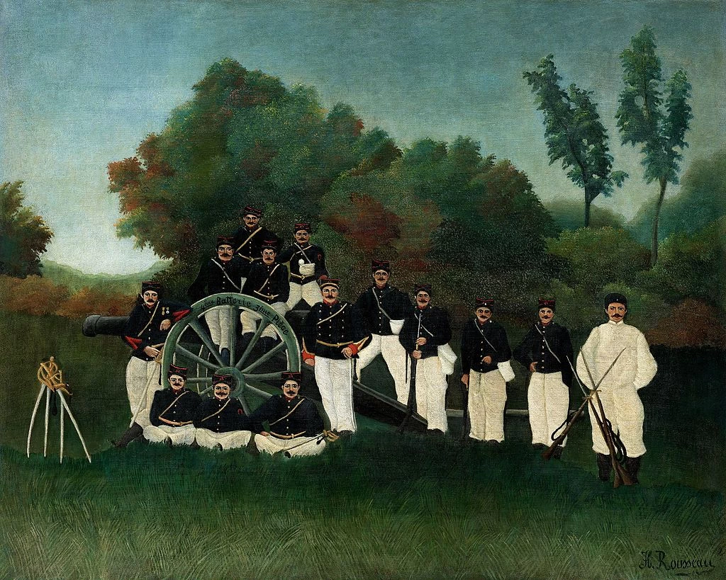 Gli artiglieri, 1893 - Solomon R. Guggenheim Museum